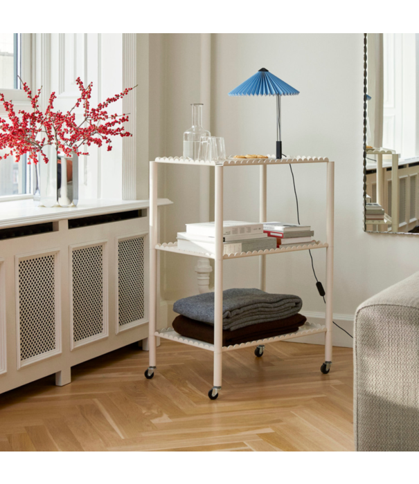 Hay  Hay Matin Campaign, Hay Matin table lamp small peach