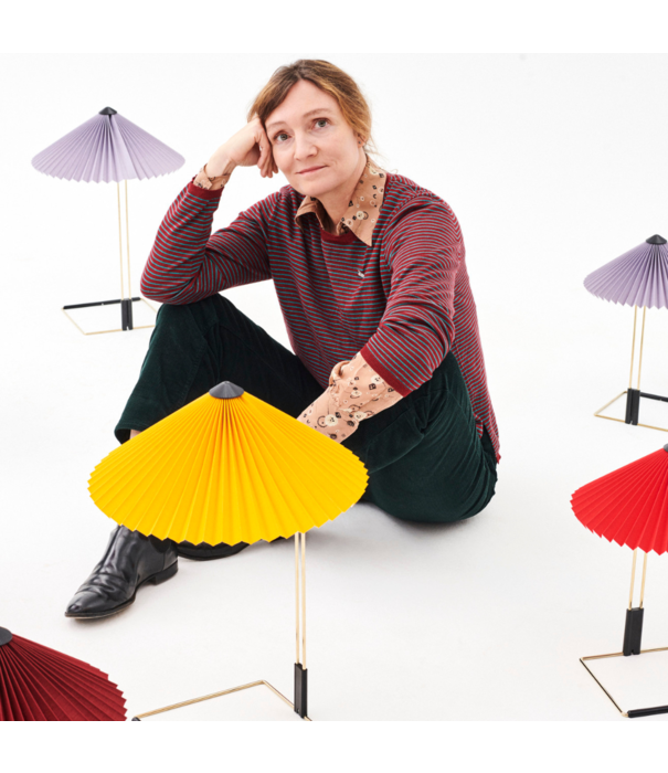 Hay  Hay Matin Campaign, Hay Matin table lamp large peach