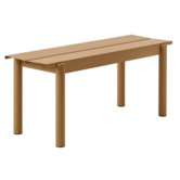 Linear Steel Bench burnt orange 110