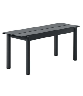 Muuto - Linear Steel Bench anthracite black L 110