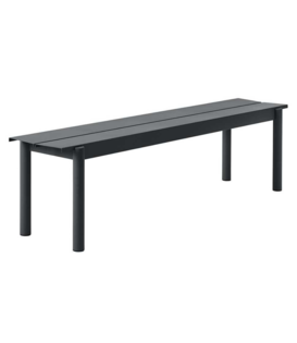 Muuto - Linear Steel Bench anthracite black L 170