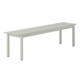 Muuto Outdoor - Linear Steel bank grey 170 x 34