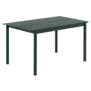 Muuto Linear Steel Table dark green 140