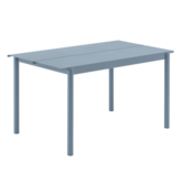 Muuto Outdoor - Linear Steel Table pale blue
