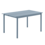 Muuto Outdoor - Linear Steel Tafel pale blue