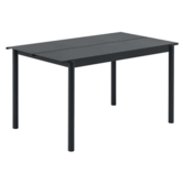 Linear Steel Table black 140cm