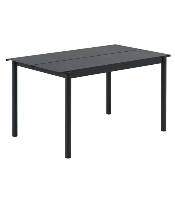 Muuto  Muuto Outdoor - Linear Steel tafel anthracite black