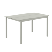 Linear Steel Table grey 140cm