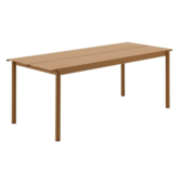 Muuto Outdoor - Linear Steel Tafel burnt orange