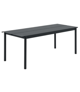 Linear Steel Tafel black 200 x 75