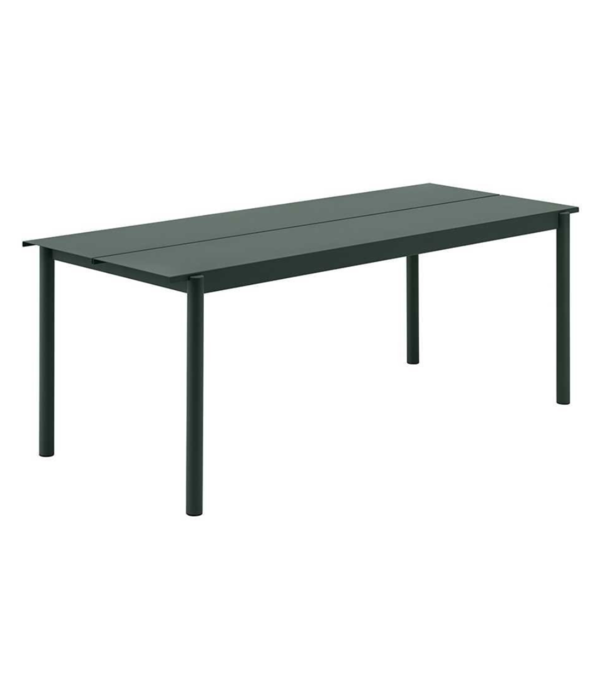 Muuto  Muuto Outdoor - Linear Steel Table black