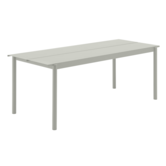 Muuto Outdoor - Linear Steel table grey