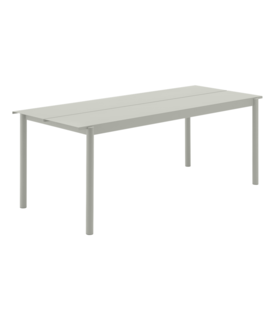 Muuto Linear Steel Tafel grey 200 x 75