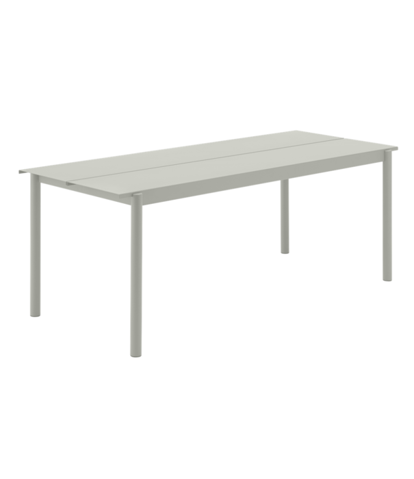 Muuto  Muuto Outdoor - Linear Steel table dark green