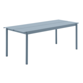 Muuto Outdoor - Linear Steel table pale blue