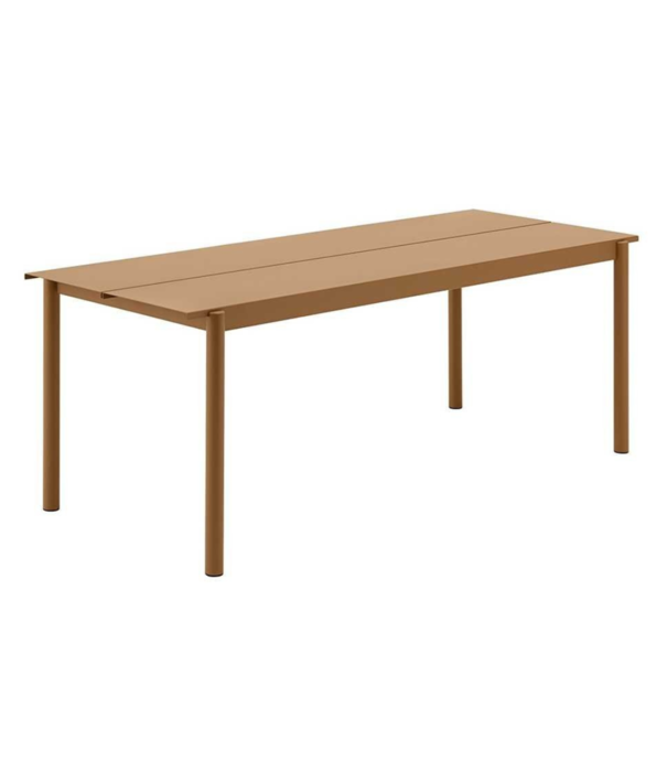 Muuto  Muuto Outdoor - Linear Steel table pale blue