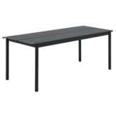 Muuto Outdoor - Linear Steel table anthracite black