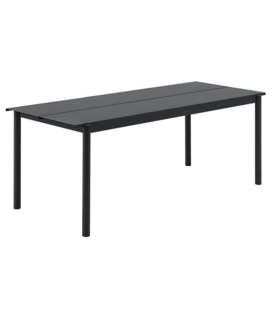 Muuto - Linear Steel Table black  L 220