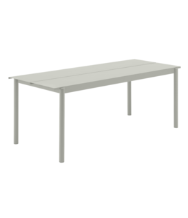 Muuto - Linear Steel Table grey L 220