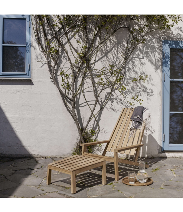 Fritz Hansen Fritz Hansen Outdoor - Between Lines Deck Chair Teak