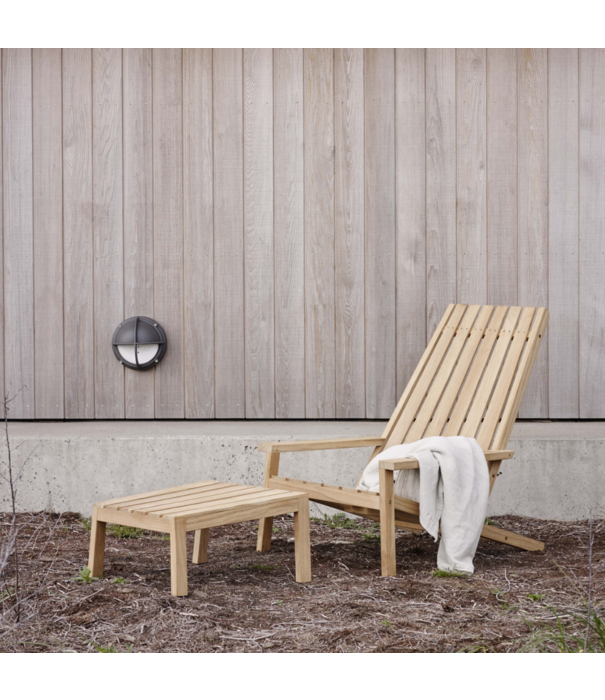 Fritz Hansen Fritz Hansen Outdoor - Between Lines Deck Chair Teak