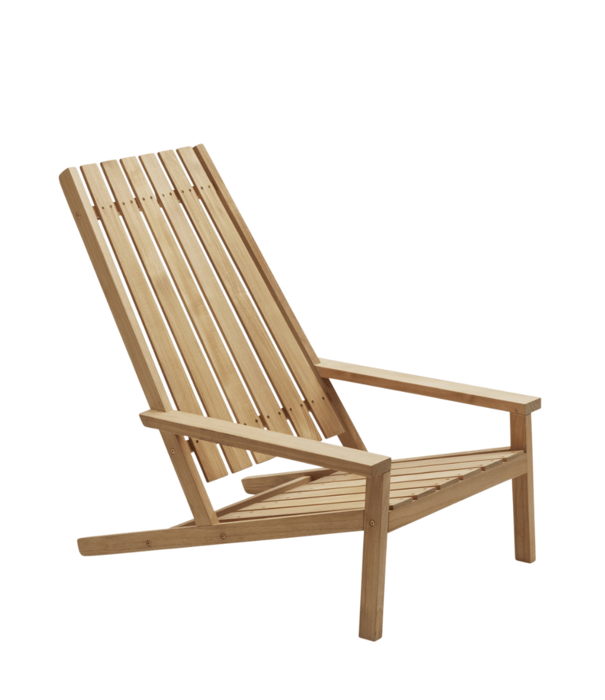 Fritz Hansen Fritz Hansen Outdoor - Between Lines Deck Chair Teak