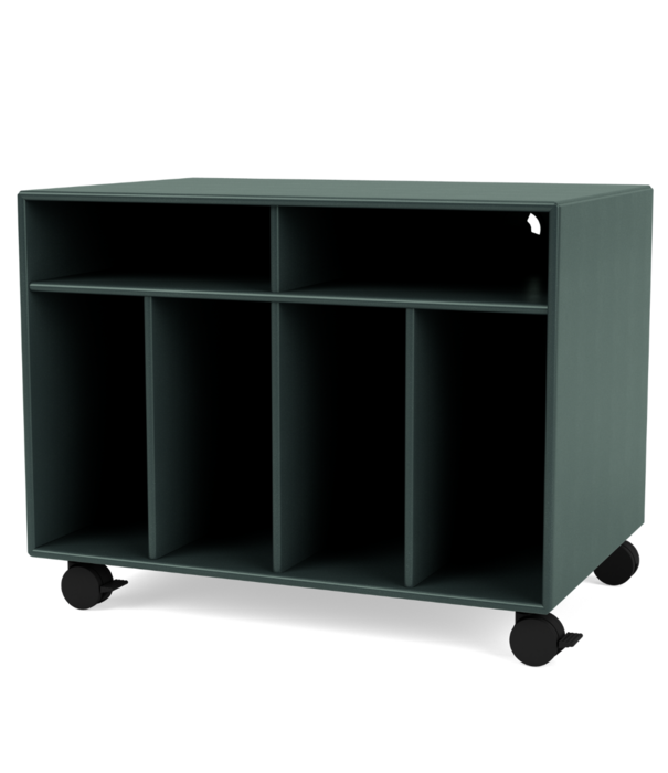 Montana Furniture Montana Selection - Spin I Vinyl Storage on castors