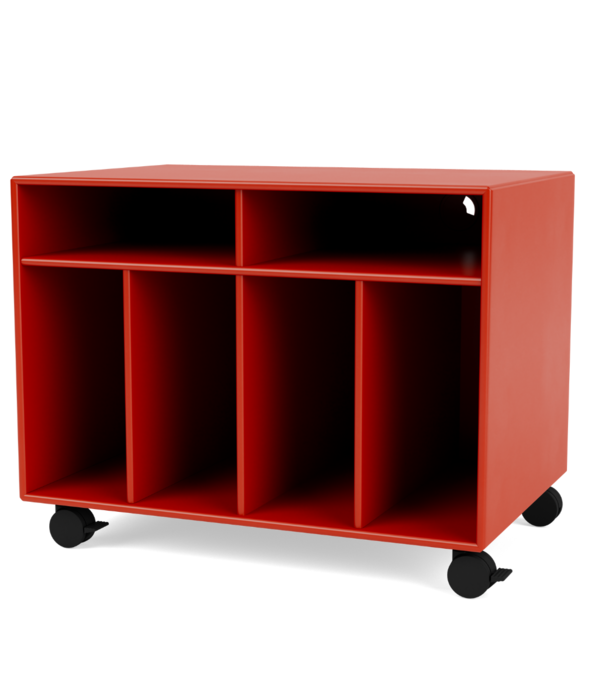 Montana Furniture Montana Selection - Spin I Vinyl Storage on castors