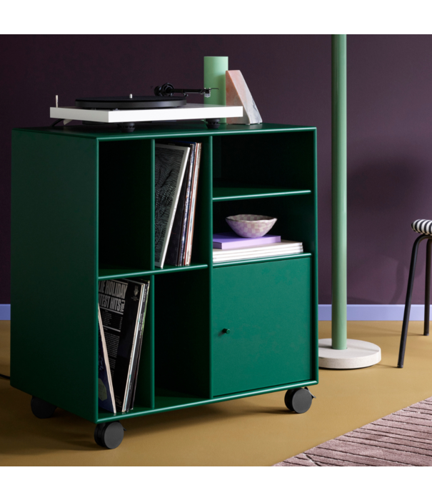 Montana Furniture Montana Selection - Spin II Vinyl Storage kast op wielen