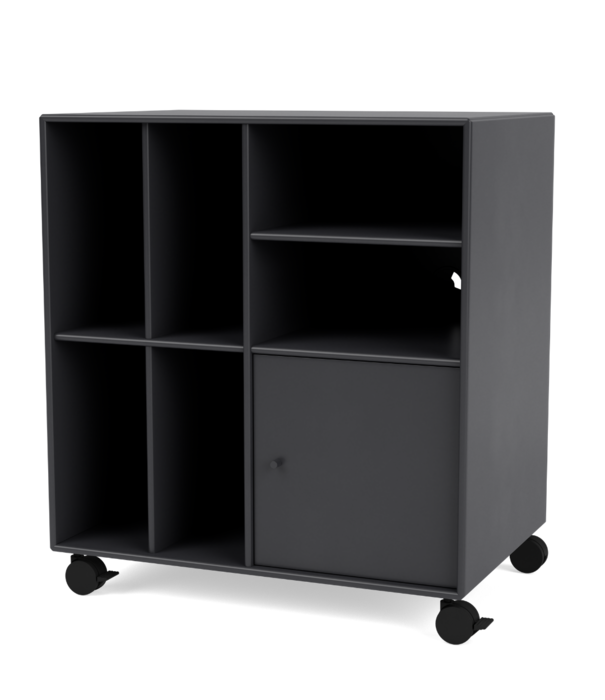 Montana Furniture Montana Selection - Spin II Vinyl Storage kast op wielen