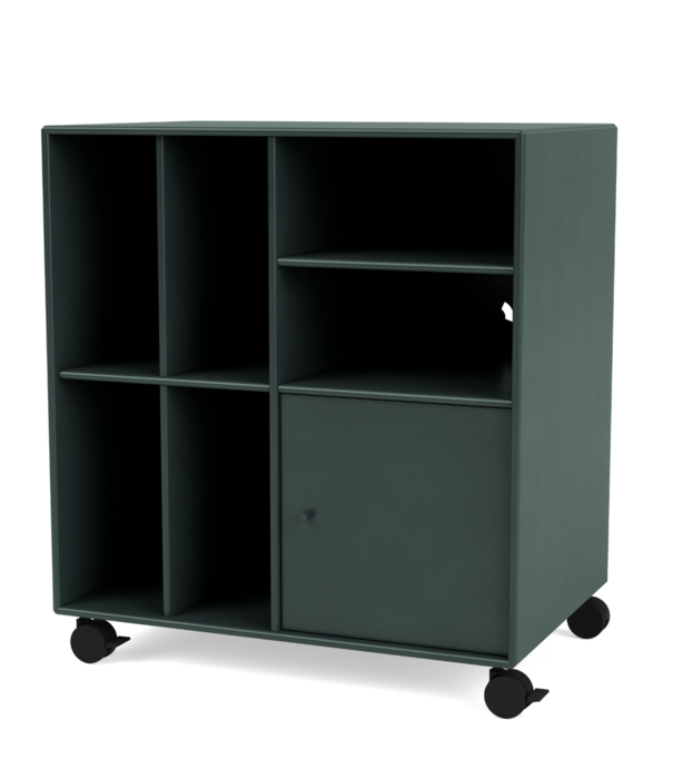 Montana Furniture Montana Selection - Spin II Vinyl Storage kast op wielen