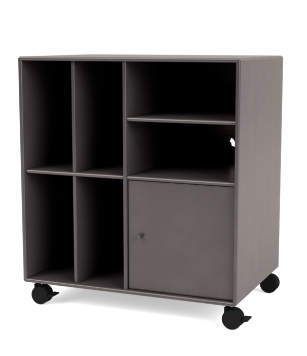 Montana Furniture Montana Selection - Spin II Vinyl Storage kast op wielen