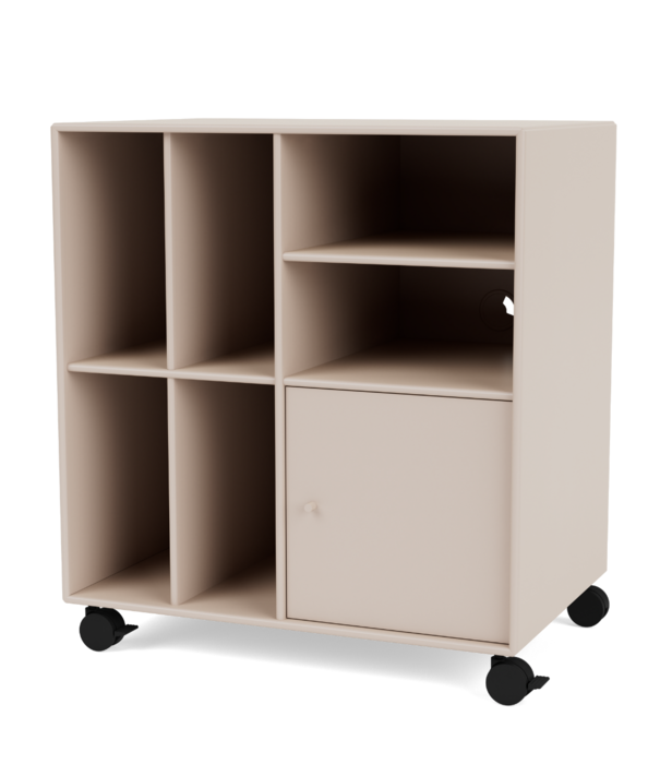 Montana Furniture   Spin 2 Vinyl Storage met wielen