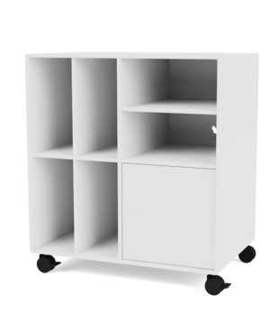 Montana - Spin II Vinyl Storage kast op wielen