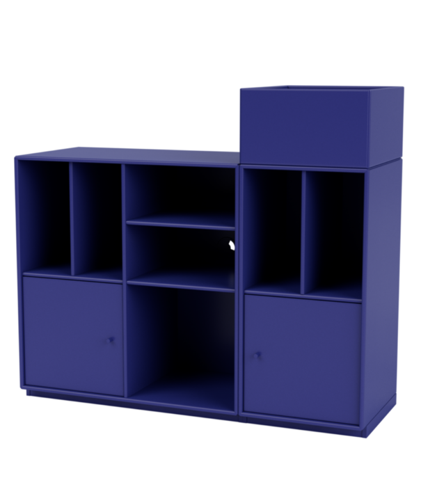 Montana Furniture Montana Selection - Spin III Vinyl Storage kast met plint H3