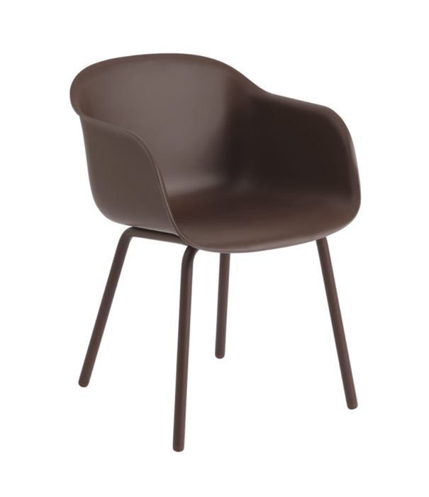 Muuto  Fiber Outdoor Armchair dusty green