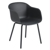 Muuto Fiber Outdoor Armchair black