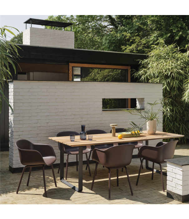 Muuto  Muuto Fiber Outdoor Armchair black