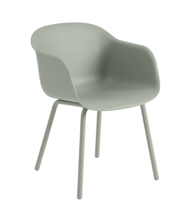 Muuto Fiber Outdoor Armchair grey
