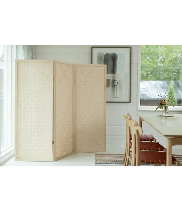 Verso Design  Verso - Paikka room divider 3, diagonaal gevlochten