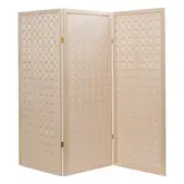 Paikka room divider 3, horizontal gevlochten