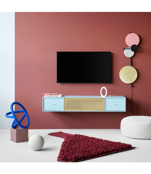 Montana Furniture  Montana - TV & Sound SJ13 Media kast met wielen