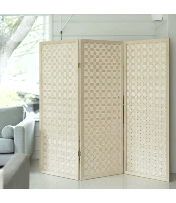 Verso Design  Paikka room divider 3, horizontal gevlochten
