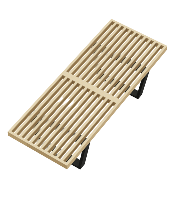 Vitra  Vitra - Nelson Bench Natural Small