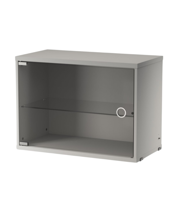 String  Furniture String System - Display Cabinet with swing glass door