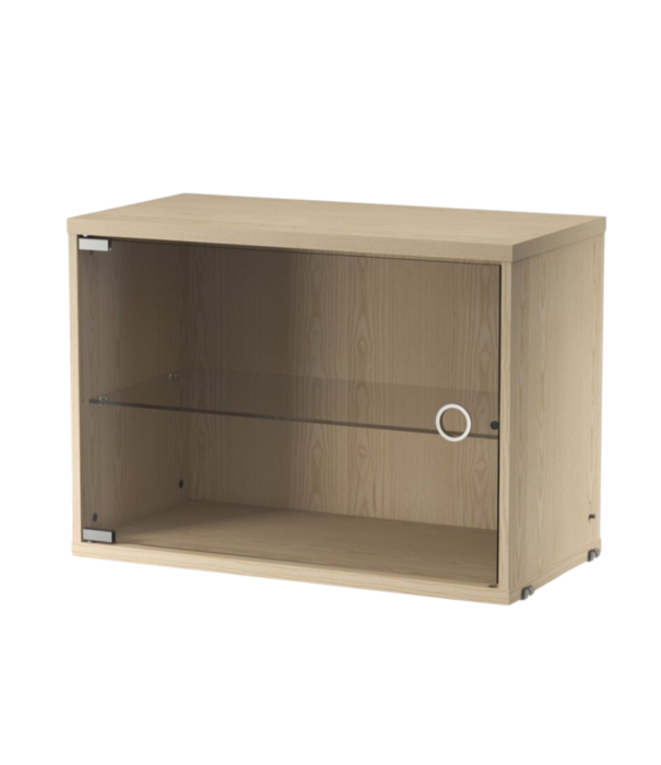 String  Furniture String System - Display Cabinet with swing glass door