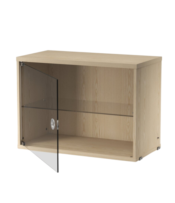 String  Furniture String System - Display Cabinet with swing glass door