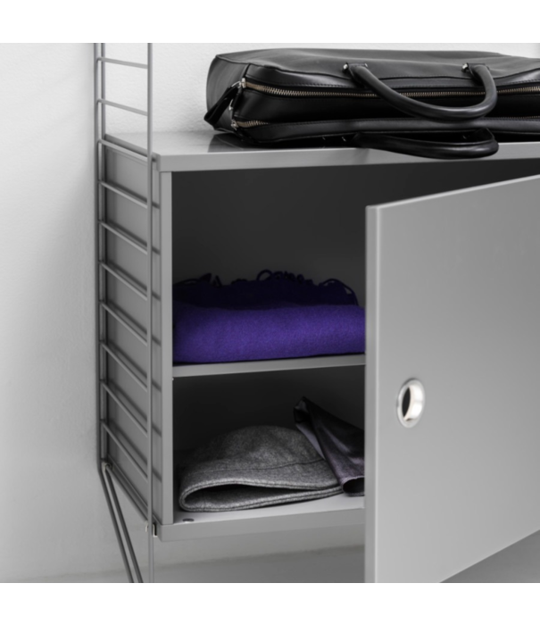 String  Furniture String System - Display Cabinet with swing door