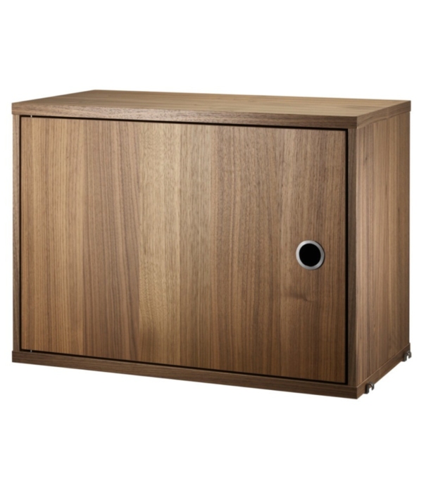 String  Furniture String System - Display Cabinet with swing door, hout