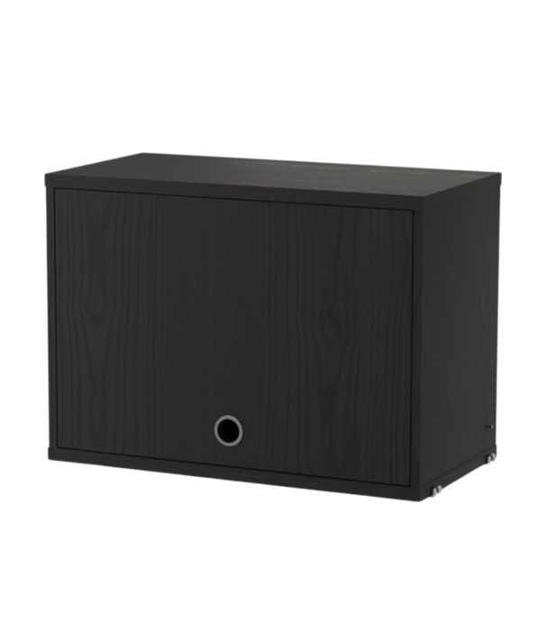 String  Furniture String System - Cabinet with flip door, wood